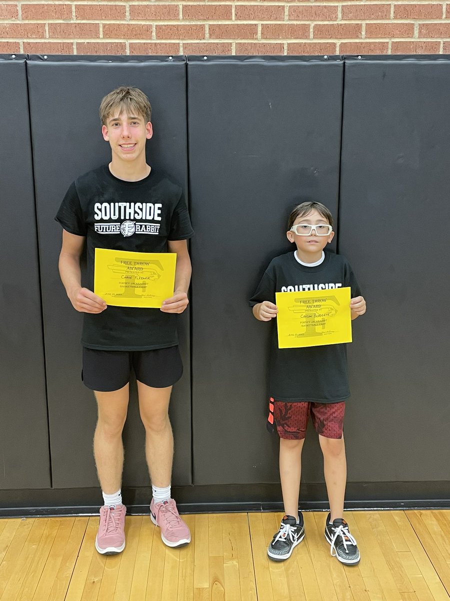 🏆🏆2025 Camp Award Winners🏆🏆
6th-9th Grade
It was great week of camp!

#ALLIN #FTJ #FutureJackrabbits

<a href="/ForneyAthletics/">ForneyISDAthletics</a>