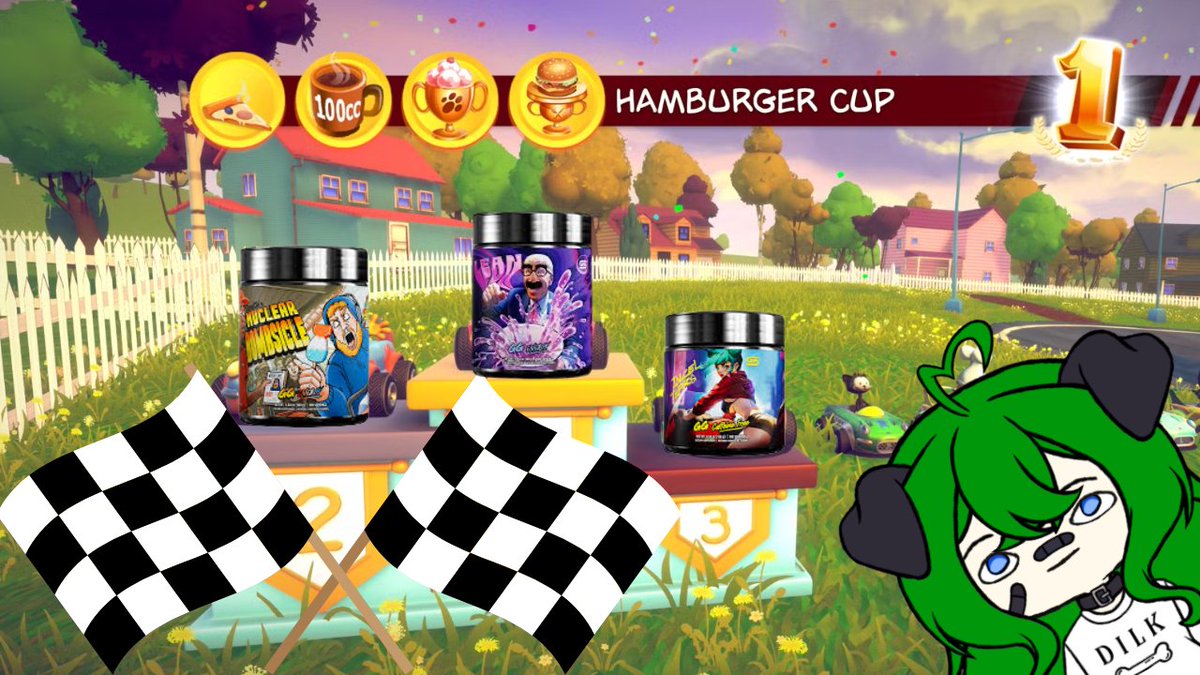 tippyhendrix's tweet photo. Gamersupps sponsored garfield kart tournament this saturday at 7pm est with   @Ham_on_Ry @KaiyuuKuma @HappyShaunVT @Daddypaxmysnax @CaesarsVT @GodFajhaa @UmiHimeYokai @CynoSquare @HoshiLapine @Mysteli_ @VarooVt @/pneumonia @MicahMijin @/tankction @crumdmpstr @B05S_D0ritoz !!!! https://t.co/r1Fgof5z5K