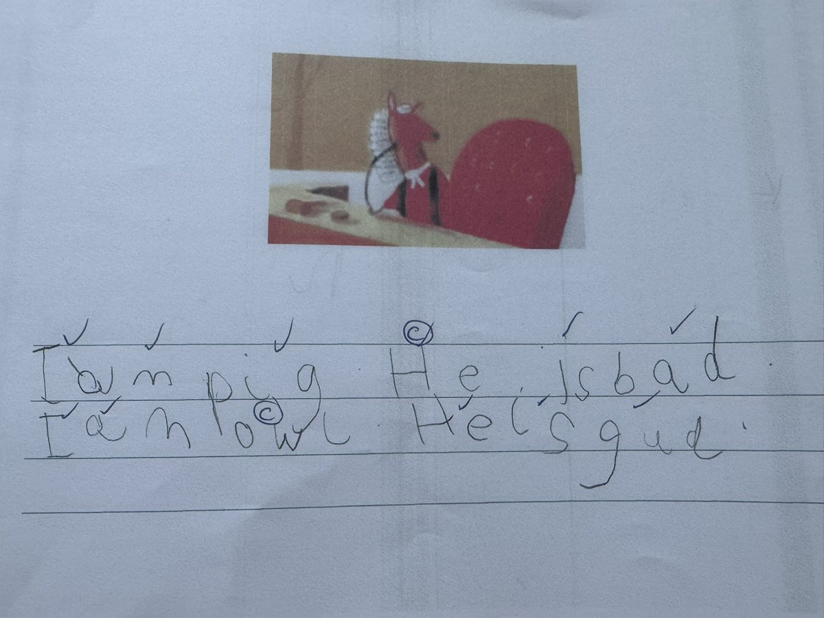 Miss_Keith_EYFS's tweet photo. Immersion week and skills week complete. Finally, we got to writing up the trial in court and the judges verdict. So proud of the children @BrooklandsPrim @FlyingHighTrust https://t.co/Vuky2TyXpb