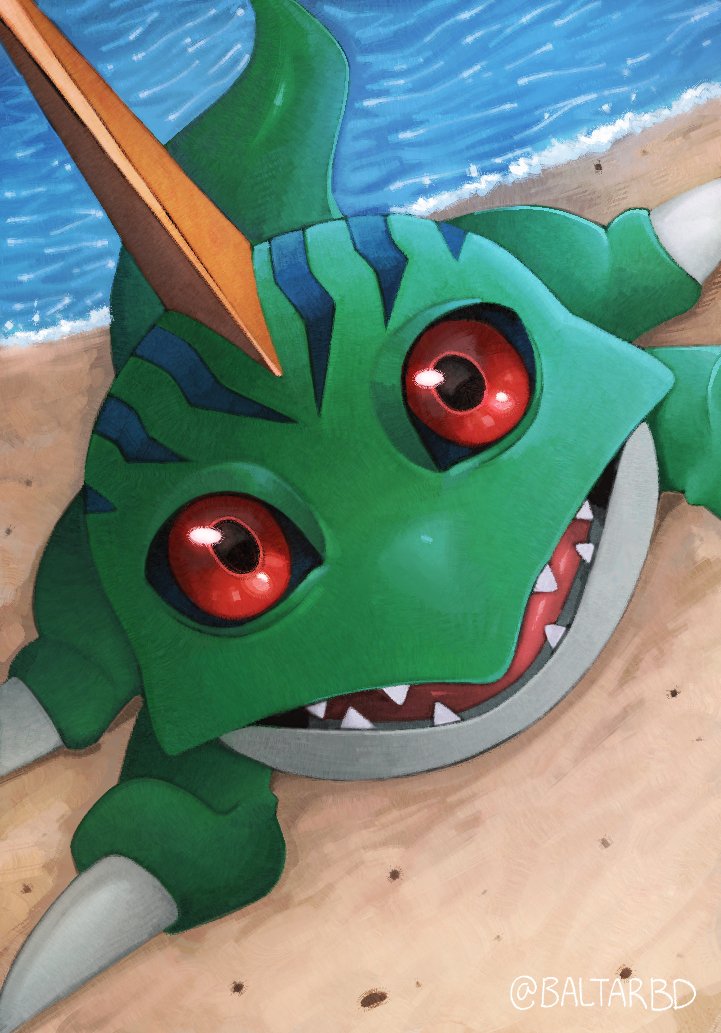 baltarbd's tweet image. Betamon! Sorry for the delay — but rest assured, I'll complete all of them. 🙂
#digimon #デジモン