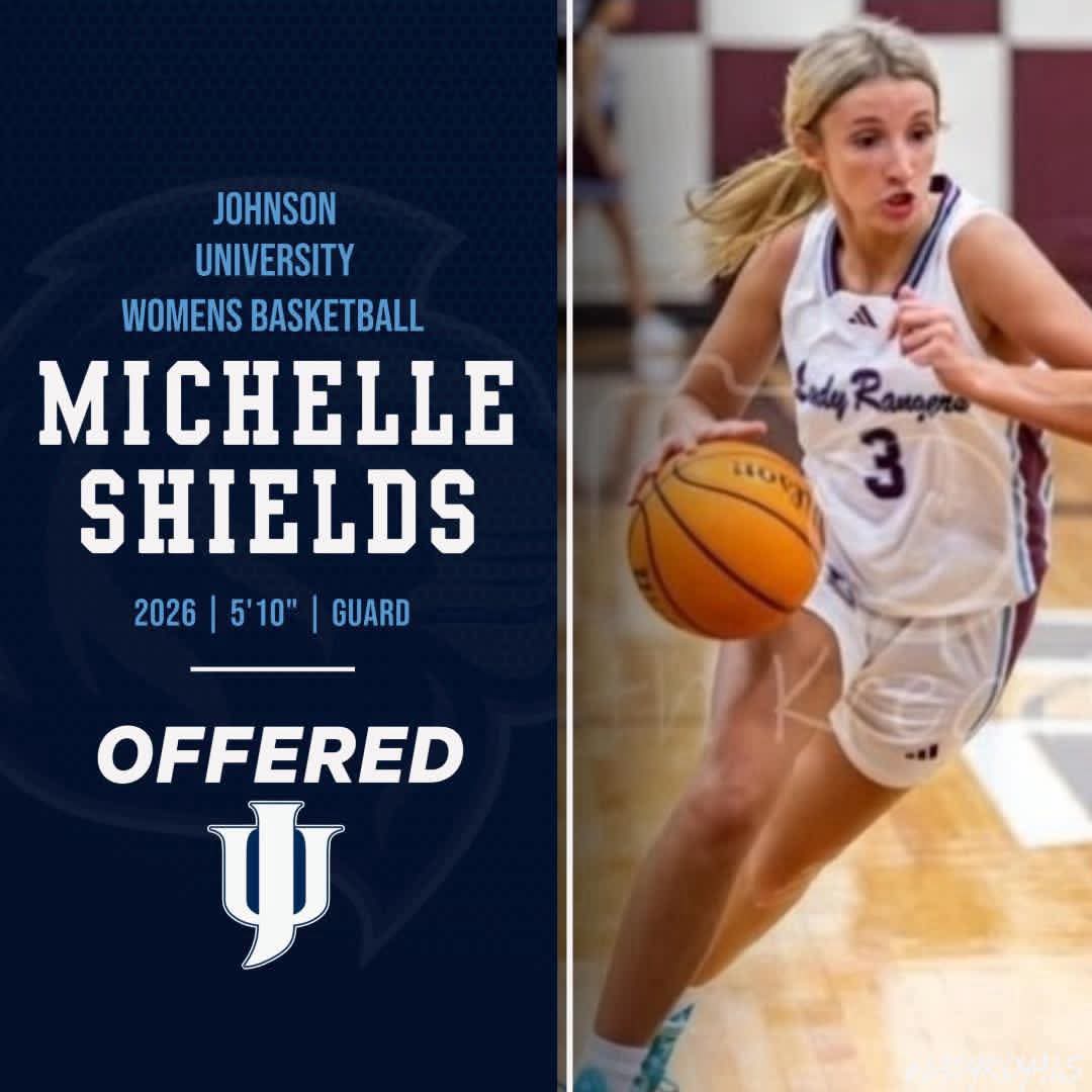 Michelle Shields (@shields423) on Twitter photo After an amazing conversation with <a href="/JUCoachLawhon/">Coach Bryon Lawhon</a>, I’m so blessed to receive an offer to continue my athletic career <a href="/JUTNWBB/">Johnson University Women’s Basketball</a> ! After an amazing conversation with <a href="/JUCoachLawhon/">Coach Bryon Lawhon</a>, I’m so blessed to receive an offer to continue my athletic career <a href="/JUTNWBB/">Johnson University Women’s Basketball</a> !