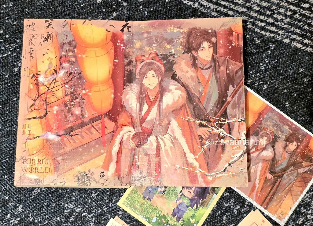 zavannahmj's tweet photo. #ToRuleInATurbulentWorld vol. 2 arrived in perfect condition! 😊✨ Many thanks @atomcomics_eu, I was really impressed by how well it was protected! I missed You Miao and Li Zhifeng 🥹🫶🏻 https://t.co/FEmrjimzOH