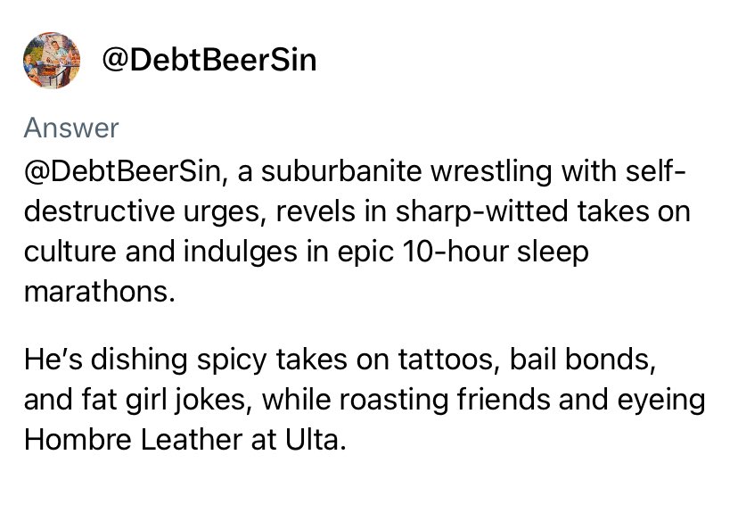 DebtBeerSin's tweet image. 