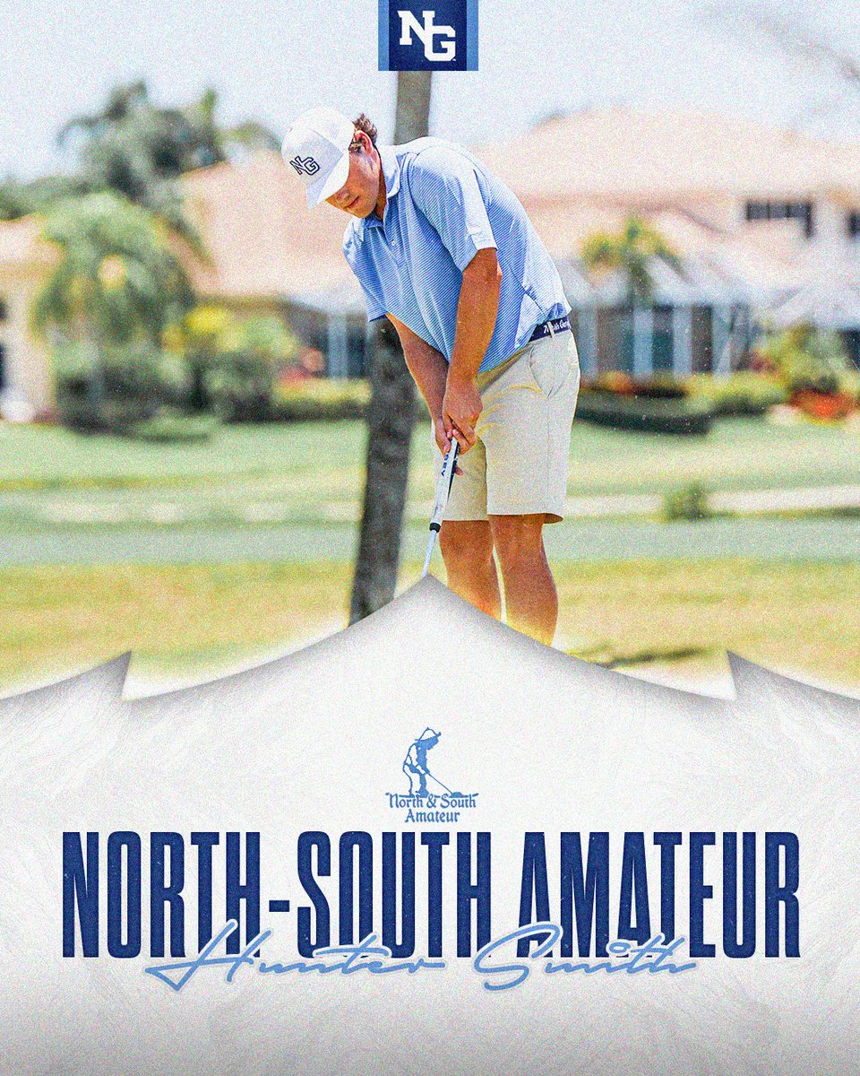 Our guy Hunter Smith defeated GT's Horishi Tai 3 &amp; 1 in the 2025 North &amp; South Amateur today. 

He'll face Alabama's Will Jennings later this afternoon. 

Keep it going Hunt! 👊🏻