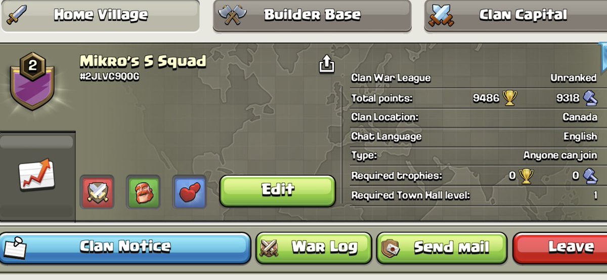 join my clan if ur cool # 2JLVC9Q0G