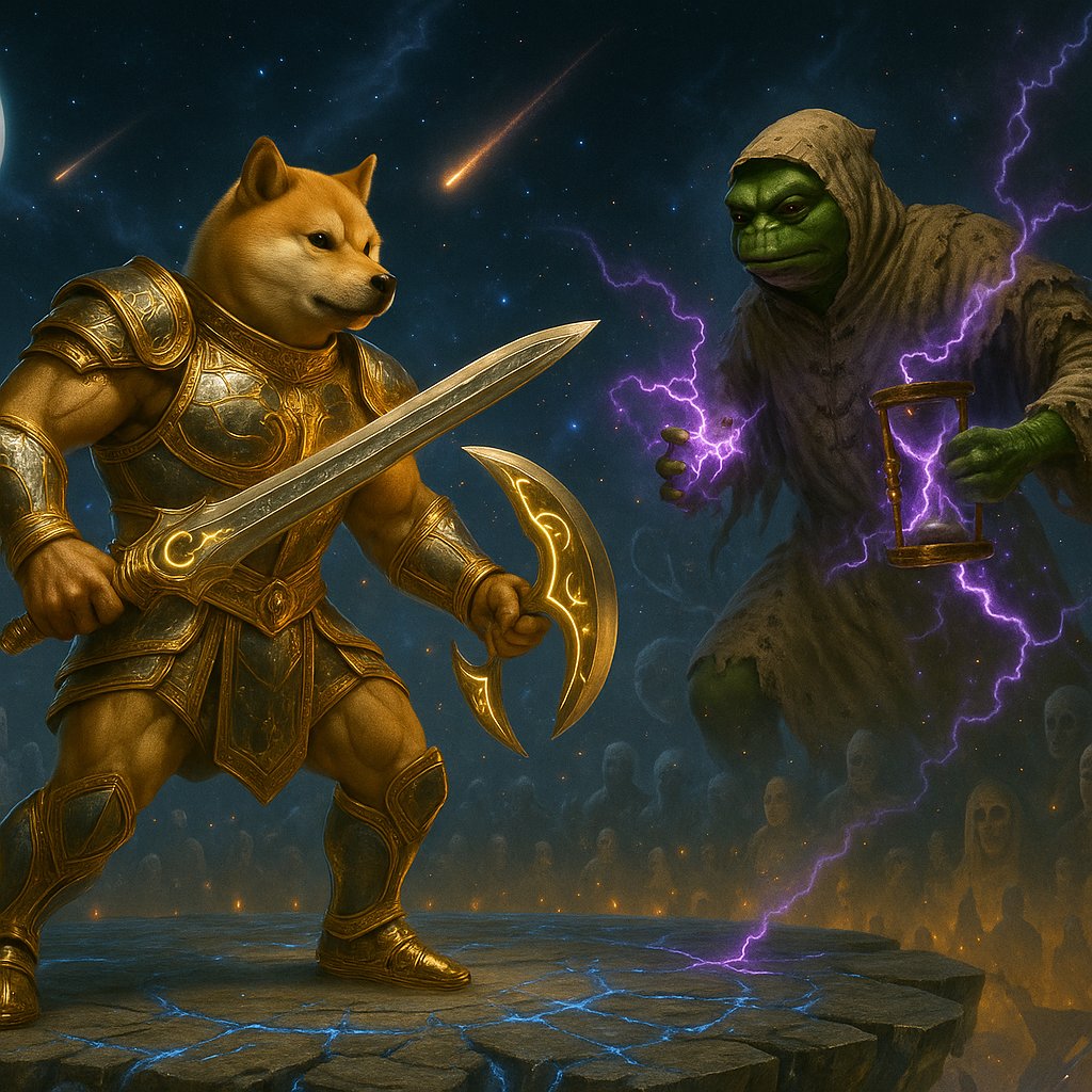 PvPKombat's tweet photo. 📢Doge VS PEPE

Who will win in this EPIC battle?

#TrenchersKombat Coming Soon on Solana!

🔔🔔 https://t.co/OpXOLhf6i5