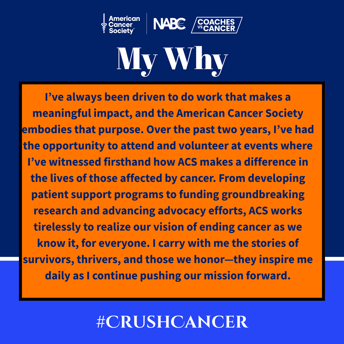 American Cancer Society Coaches vs. Cancer, Philly (@phillycvc) on Twitter photo Introducing the next member of our starting line up… Hannah Bressi!  Hannah is the coordinator for all of the CvC Philly events. She is a huge Wisconsin Badger fan and has a kitten named Max who is almost 1. #CrushCancer Introducing the next member of our starting line up… Hannah Bressi!  Hannah is the coordinator for all of the CvC Philly events. She is a huge Wisconsin Badger fan and has a kitten named Max who is almost 1. #CrushCancer