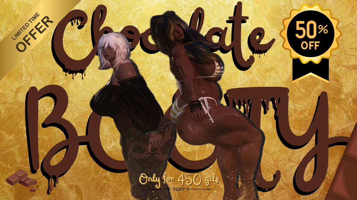Selaira ๐ฆ (@sharkie_ff) on Twitter photo ๐ฅ The Chocolate Booty offer is STILL ON ! ๐ฅ
Don't miss your chance to grab this sweet deal โ 50% OFF for a limited time !
Only 450 gils! ๐ซ๐
Dont forget to come to me or <a href="/sylviakizann/">๐๐ช๐๐ง๐๐</a> to grab yours !
#NSFW #ffxivsummerbash #chocolate ๐ฅ The Chocolate Booty offer is STILL ON ! ๐ฅ
Don't miss your chance to grab this sweet deal โ 50% OFF for a limited time !
Only 450 gils! ๐ซ๐
Dont forget to come to me or <a href="/sylviakizann/">๐๐ช๐๐ง๐๐</a> to grab yours !
#NSFW #ffxivsummerbash #chocolate