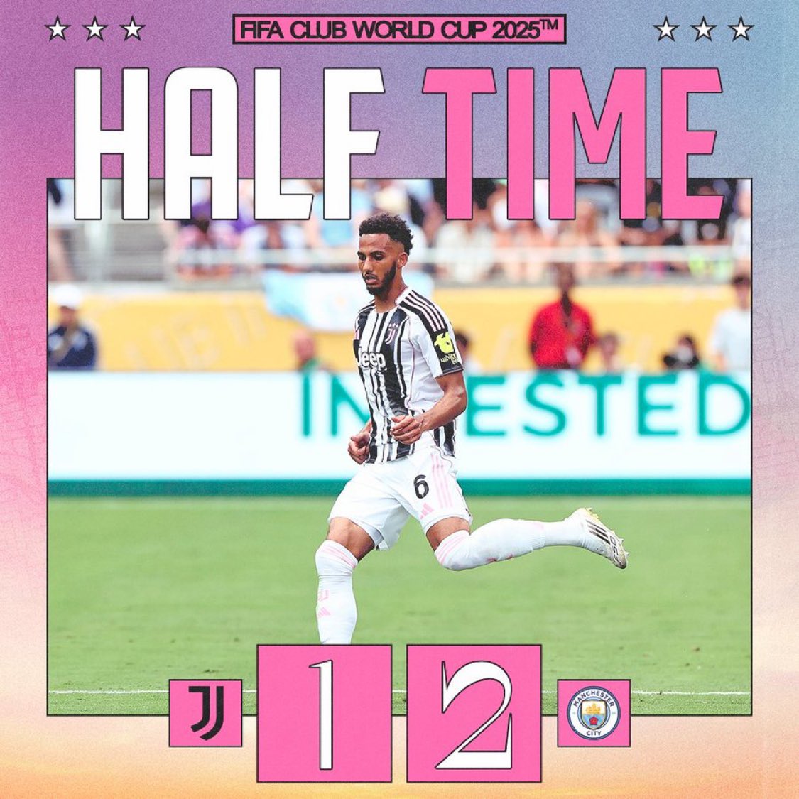 نهاية الشوط الأول | ⏸️ | السيتي في المقدمة.

شاهدوا <a href="/FIFACWC/">FIFA Club World Cup</a> | يونيو 14 - يوليو 13 | جميع المباريات | مجانا | DAZN.com | #FIFACWC #TakeItToTheWorld