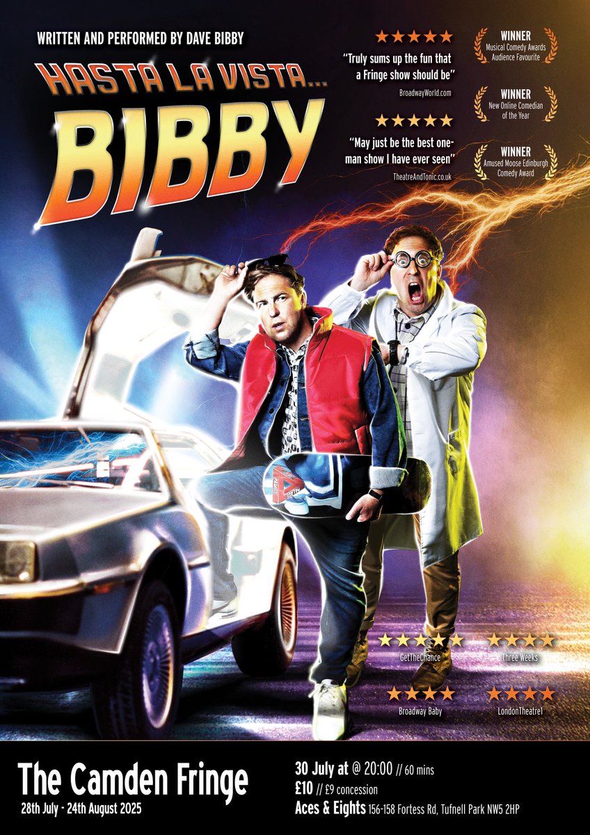 DaveBibby's tweet image. When this Bibby hits 88mph you’re gonna see some serious sh*t!
Here we are. My last ever comedy show. One more trip to #edfringe
📸 by Karla Gowlett
🎨 by Katie Gabriel
Next preview this Sunday @angelcomedy
Then @buxtonfringe @underthefringe
@CamdenFringe
@TheFreeFringe