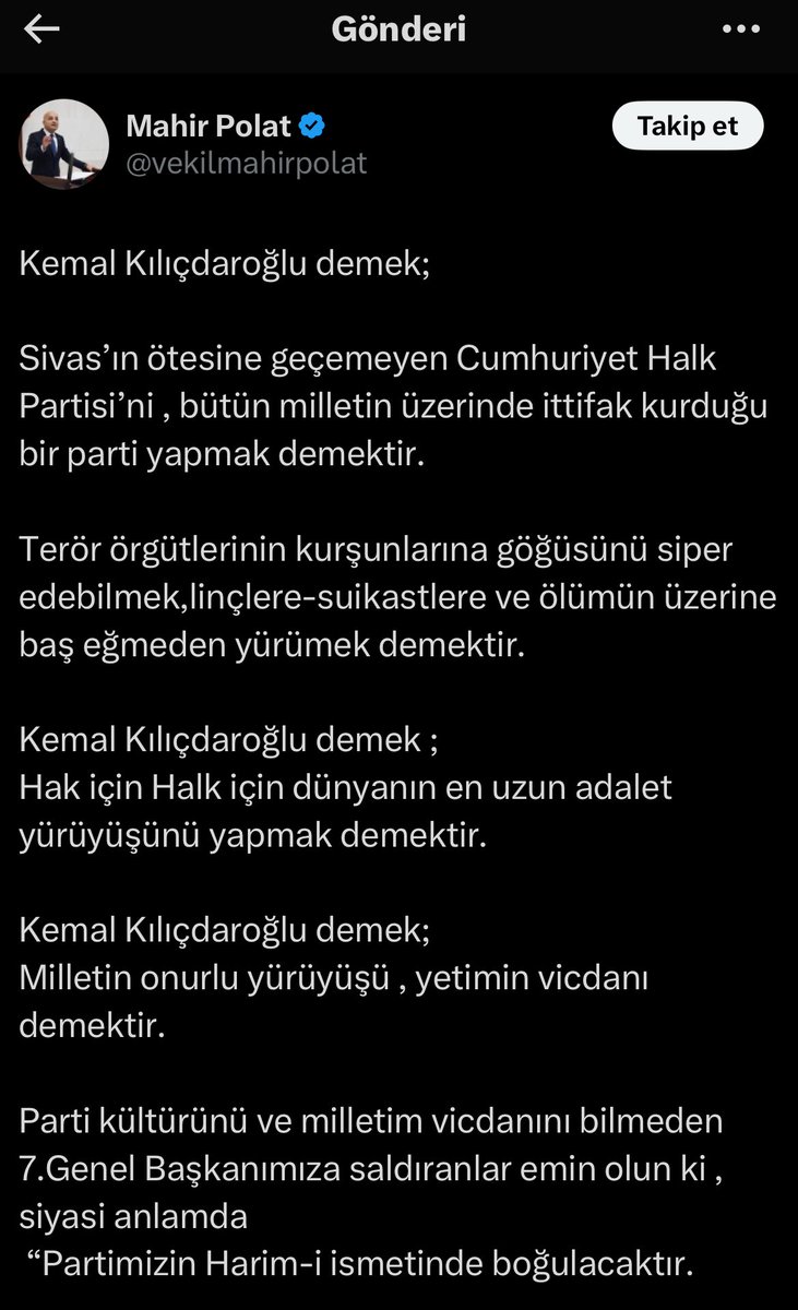 haskologlu's tweet photo. CHP'nin milletvekilleri ve önemli isimleri Kemal Kılıçdaroğlu'na destek paylaşımlarına başladı: https://t.co/r5cYvCrwhW