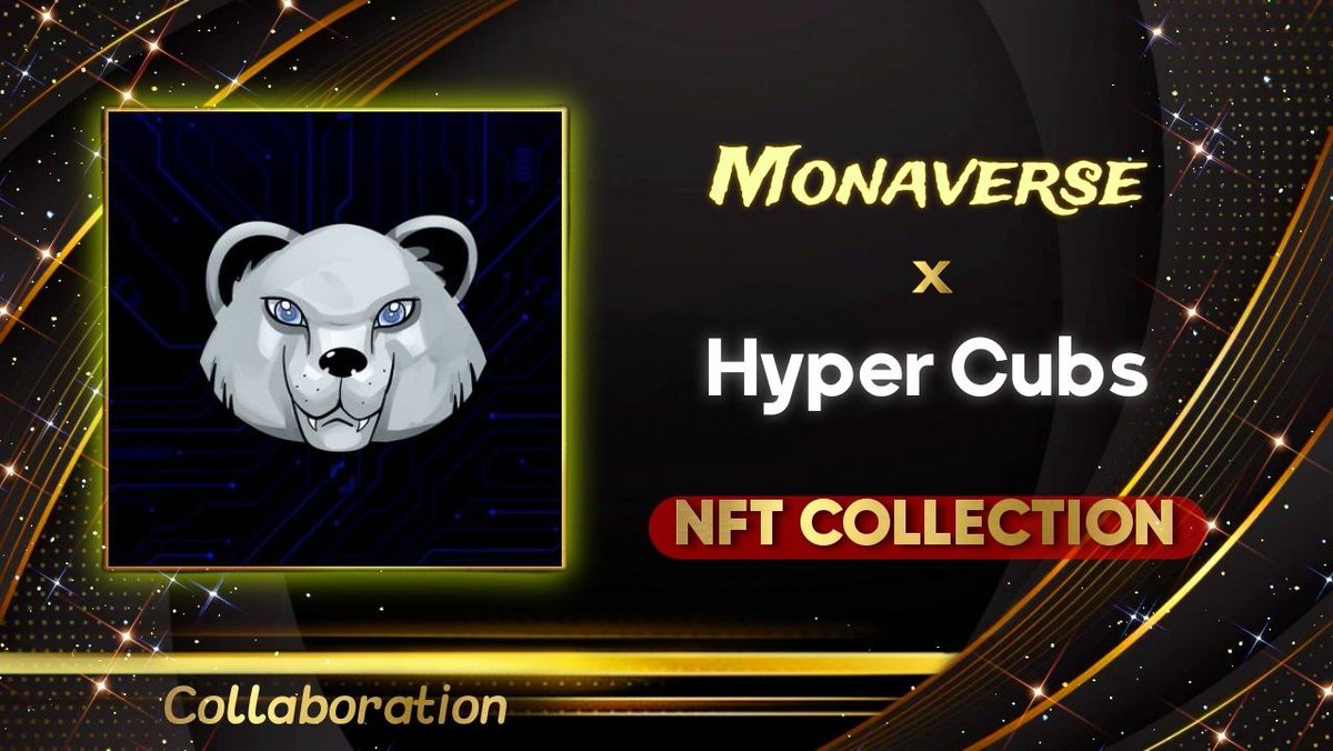 We’re thrilled to announce our collaboration with <a href="/HyperCubs/">Hyper Cubs</a>

Chain : HyperLiquid 
Free Mint for GTD 

🎁 2 GTD spots 
      
How to join 👇

1⃣ Follow <a href="/HyperCubs/">Hyper Cubs</a> + <a href="/monaverse_nft/">Monaverse</a>
 
2⃣ RT + Like

3⃣ Join Hyper Cubs discord :
discord.gg/RSn6Sz6H83

4⃣ Drop your EVM wallet in the