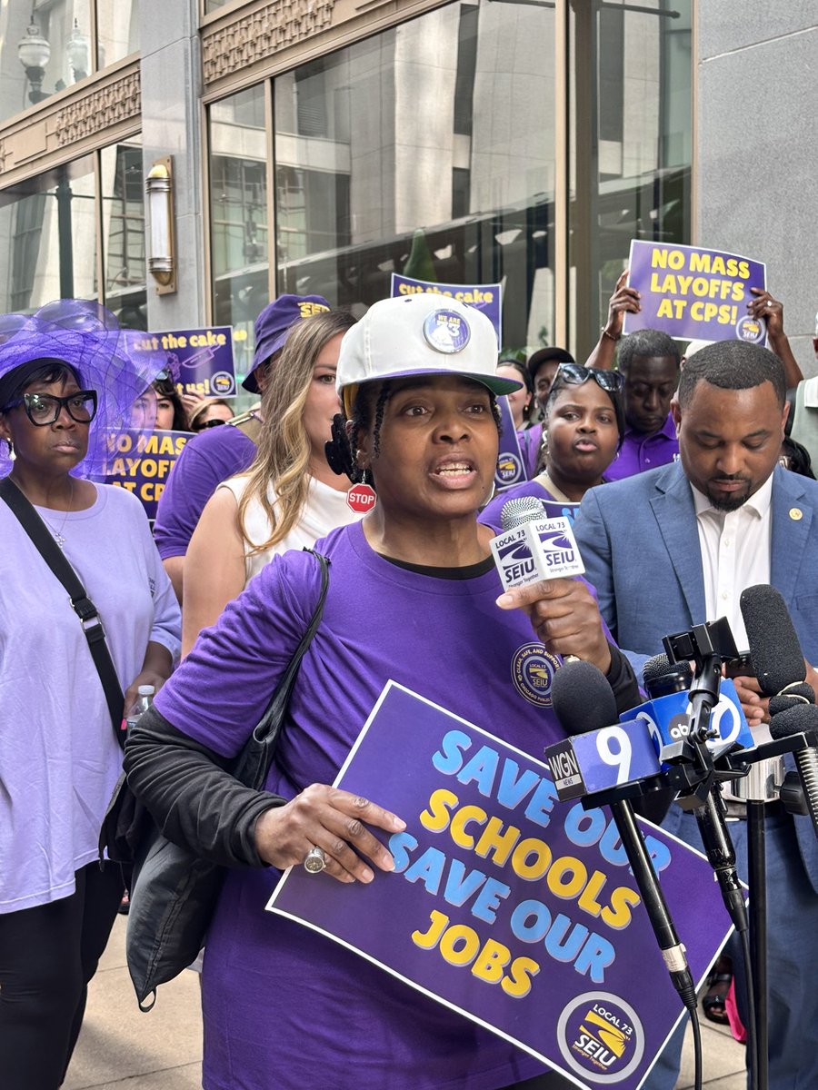 “How can our kids learn if there’s no one in class to teach. 

How can our kids get to school safe if there’s no one to walk them.” 

- Doris Alexander, Local 73 member and crossing guard