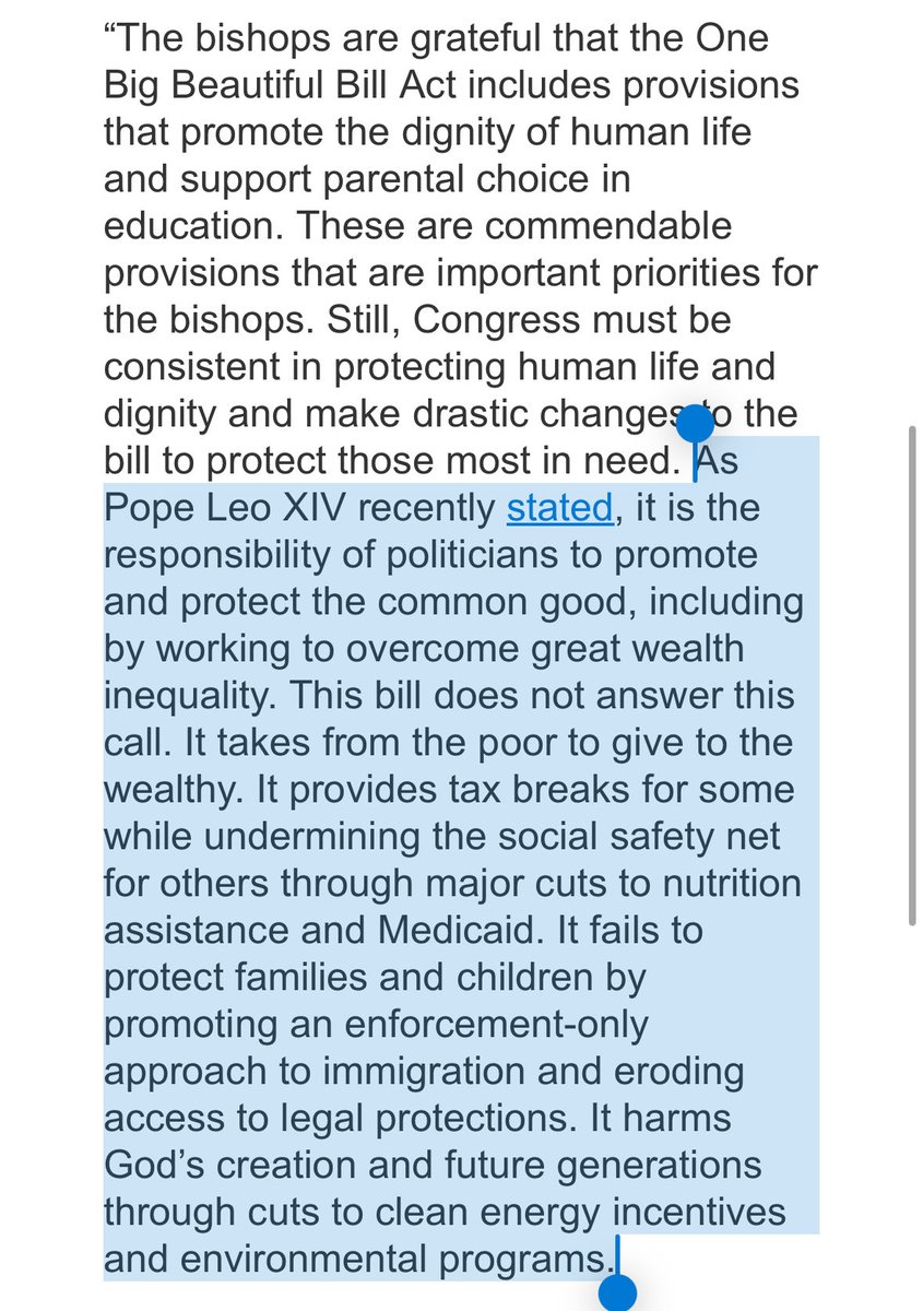 INBOX: Archbishop Timothy P. Broglio, head of the U.S. Conference of Catholic Bishops, is urging lawmakers to change the GOP-led “Big, Beautiful Bill” budget proposal, citing Pope Leo to argue that the bill “takes from the poor to give to the wealthy.”