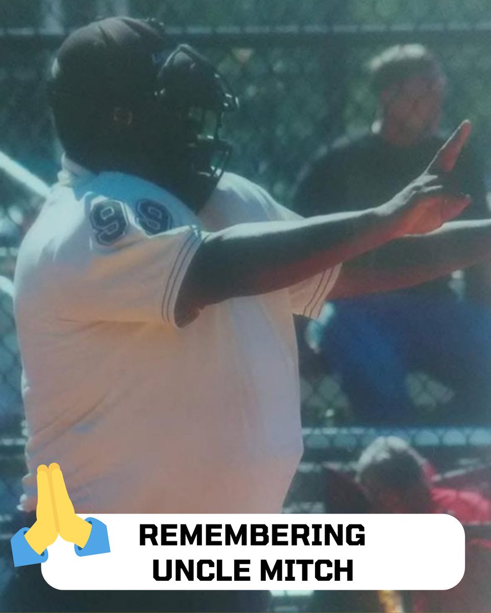 ExtraInningSB's tweet photo. The softball community lost a true hero. Mitchell Huggins—affectionately known as “Uncle Mitch”—passed away while doing what he loved most: umpiring for the kids. He brought joy, fairness, and heart to every game. Let’s honor his legacy and raise awareness about staying safe in extreme heat. 🥎🙏

Read Here ➡️  https://t.co/iAcDYFog1C

 #HeatAdvisory #UncleMitch