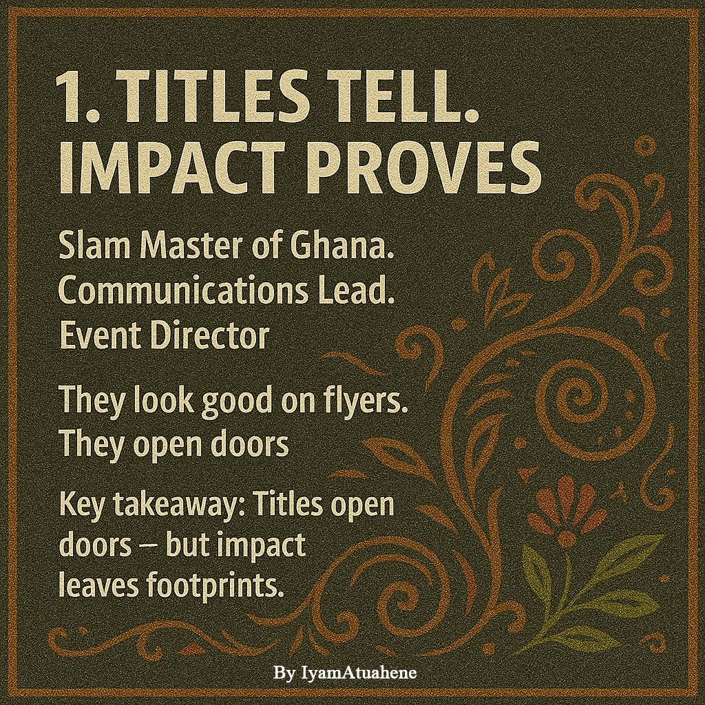 IyamAtuahene's tweet image. Not every legacy fits in a bio. Some are written in hearts, not headlines. This is for the invisible cultural builders. 
#InvisibleWork #CulturalBuilders #AfricanArts #LegacyInMotion #iyamatuahene