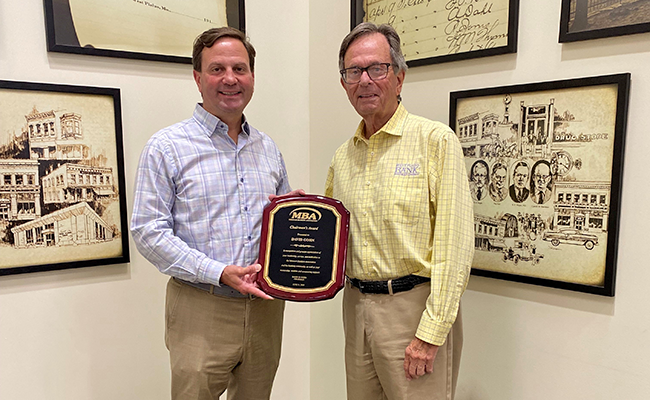 Missouri Bankers (@mobankers) on Twitter photo Our congratulations to S. David Gohn, chairman of the board of <a href="/WestPlainsBank/">West Plains Bank</a>, who was honored with the 2025 MBA Chairman’s Award, the highest honor from the association. Outgoing MBA Chairman David M. Gohn presented the award to his father. <a href="/ABABankers/">American Bankers Association</a> Our congratulations to S. David Gohn, chairman of the board of <a href="/WestPlainsBank/">West Plains Bank</a>, who was honored with the 2025 MBA Chairman’s Award, the highest honor from the association. Outgoing MBA Chairman David M. Gohn presented the award to his father. <a href="/ABABankers/">American Bankers Association</a>