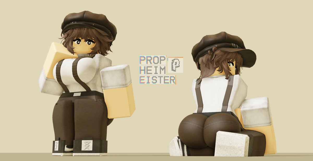 Propheimeister's tweet photo. [ " Introductions. " ]
    Say hello to Anwen, the neighborhood courier!

( + Front/Back image! )
Tags: [ #rr34 | #RobloxRule34 | #r34 | #RR34 ] https://t.co/ZNdDh0g3Zn