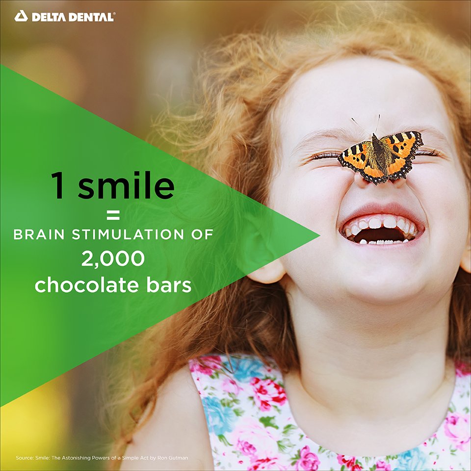 June is National Smile Month. Here is your reminder of how powerful a smile can be. This surprising stat is sure to bring a grin to your face.😁

#NationalSmileMonth #Smile #DidYouKnow