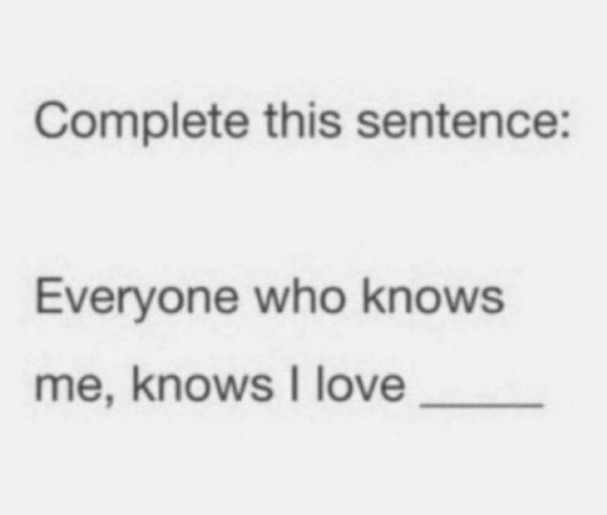 Y’all don’t know me that much but let’s try😓