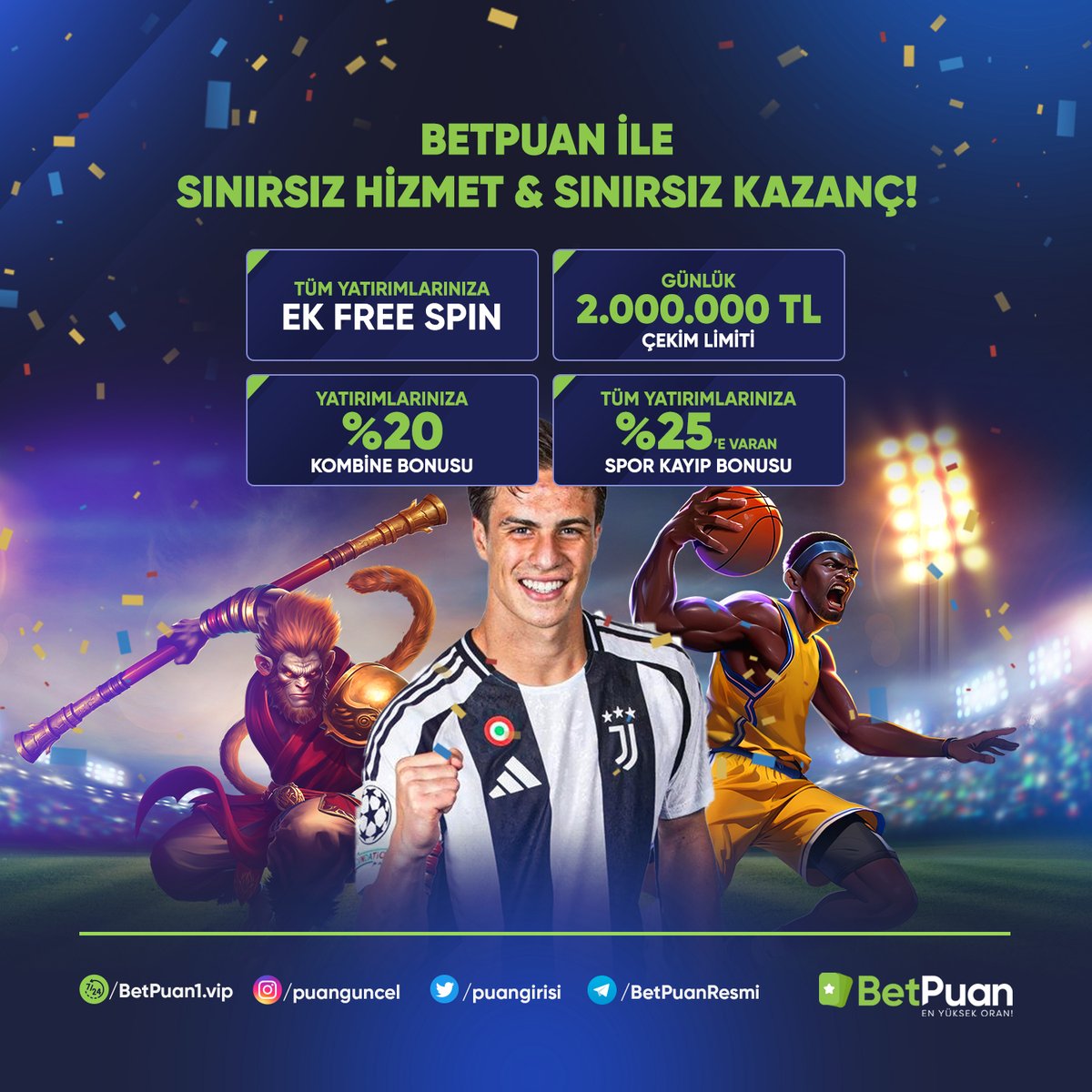 puanresmi's tweet photo. 🥇 2025 YILINDA BETPUAN İLE KAZANÇLI VE GÜVENLİ BİR DENEYİME HAZIR OLUN🌿
🎰 YATIRIMLARINIZA ÖZEL BONUSLAR VE ÜCRETSİZ FRE SPIN FIRSATLARI SİZİ BEKLİYOR🐚
✅ TÜM AVANTAJLARI KEŞFETMEK İÇİN; https://t.co/SKxJe8rimM 💸
#puangiris #puanyeniadres #puanbonus #puan2025 https://t.co/TBY7Rjxe7s