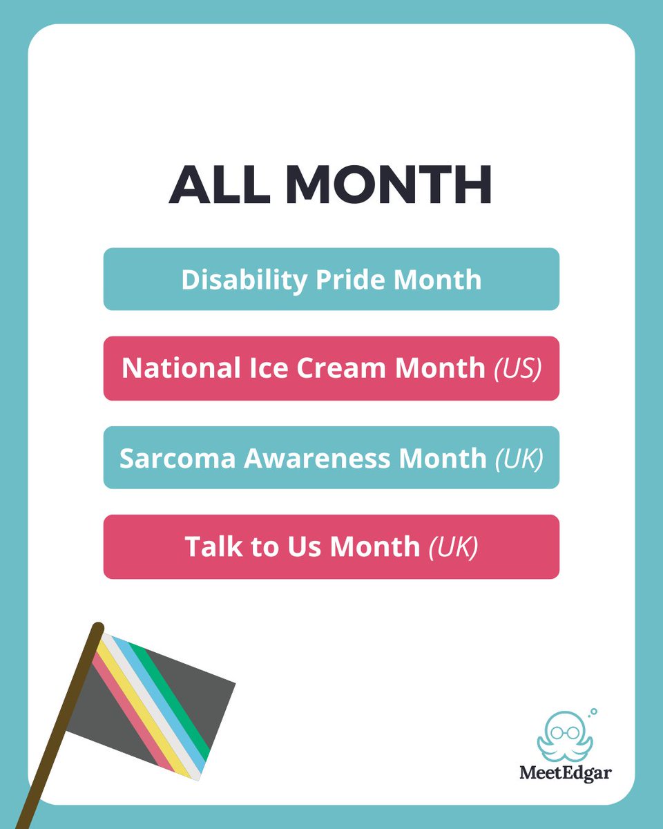 When in doubt, check the calendar 📅
When planning your July content, these dates can help you:
- Spark fun convos
- Share a personal story or throwback
- Teach something
- Join trending moments
- Tie your offers to timely themes 

Which one are you posting about next month?👇