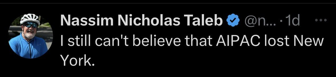 Note that this obvious snag should — but won’t — undermine the myth about AIPAC  (Jews, Zionists, Israel) running American politics. In one way or another, it will get worked into the conspiracy theory without disrupting it in any way. The impermeability to evidence is one of the