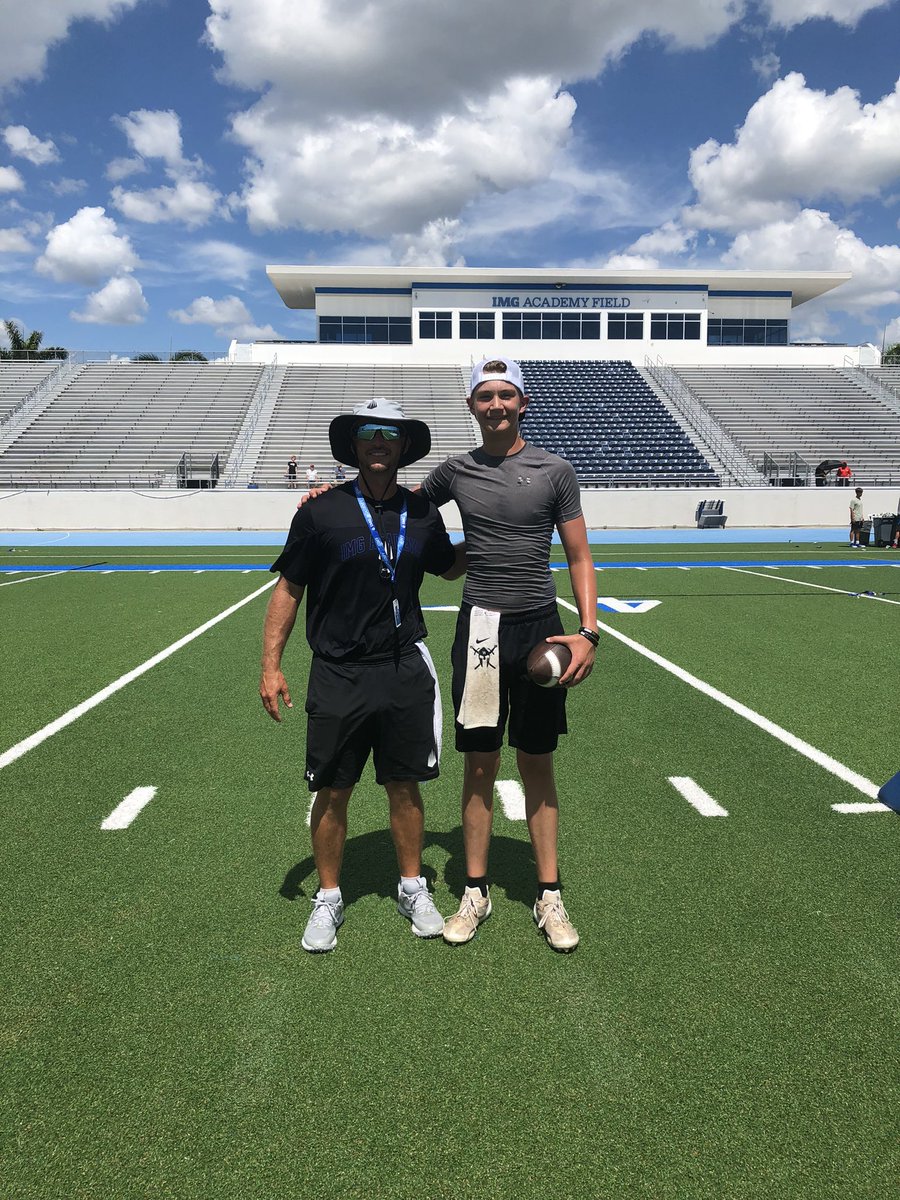 Had a great time at IMG this week. Got in a lot of work and got better. Thank you <a href="/CoachGouldIMG/">Kurt Gould</a> for the help this weekend