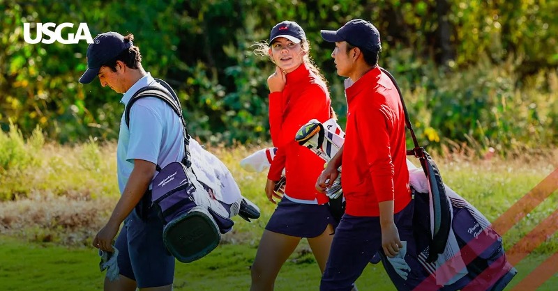 usndpgolf's tweet photo. "The Future Is Now presented by @Ally" won Best Original Series: Long-Form at the @HashtagSports awards! Let’s gooo! 🏆 🙌

Shot over seven months, the docuseries follows the inaugural U.S. National Junior Team on the course, at home and everywhere in between.

All 3️⃣ episodes ⬇️