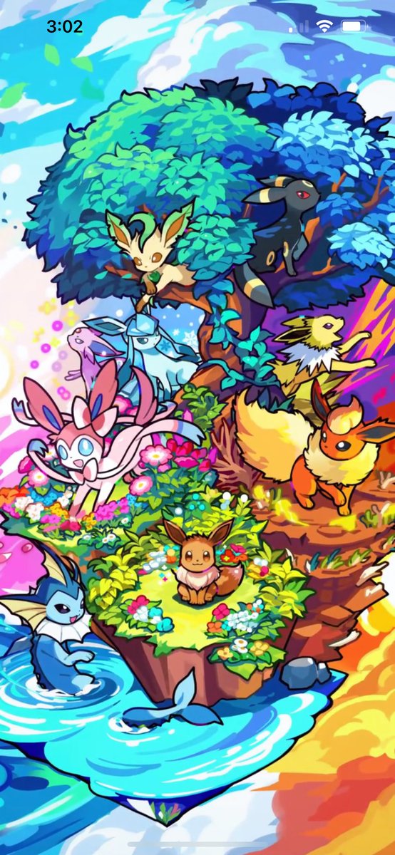svnyie's tweet photo. Managed to get this eevee early, love this artwork 🔥 #Pokemon #PTCGP #EeveeGrove https://t.co/rr8axmghrg