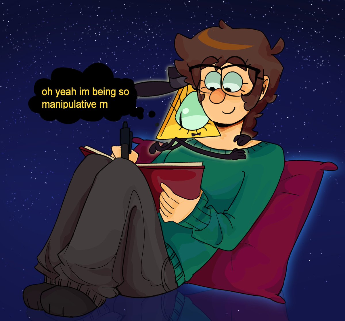 yeahbunnyball's tweet image. Are you guys really friends if yall dont yuri-cuddle in the mindscape