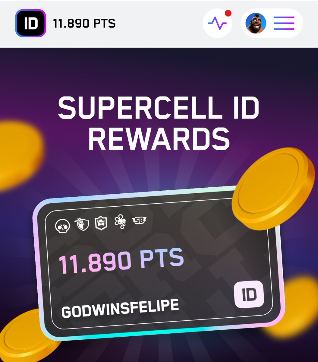 Quantos pontos no Supercell id Rewards vocês ainda possuem?