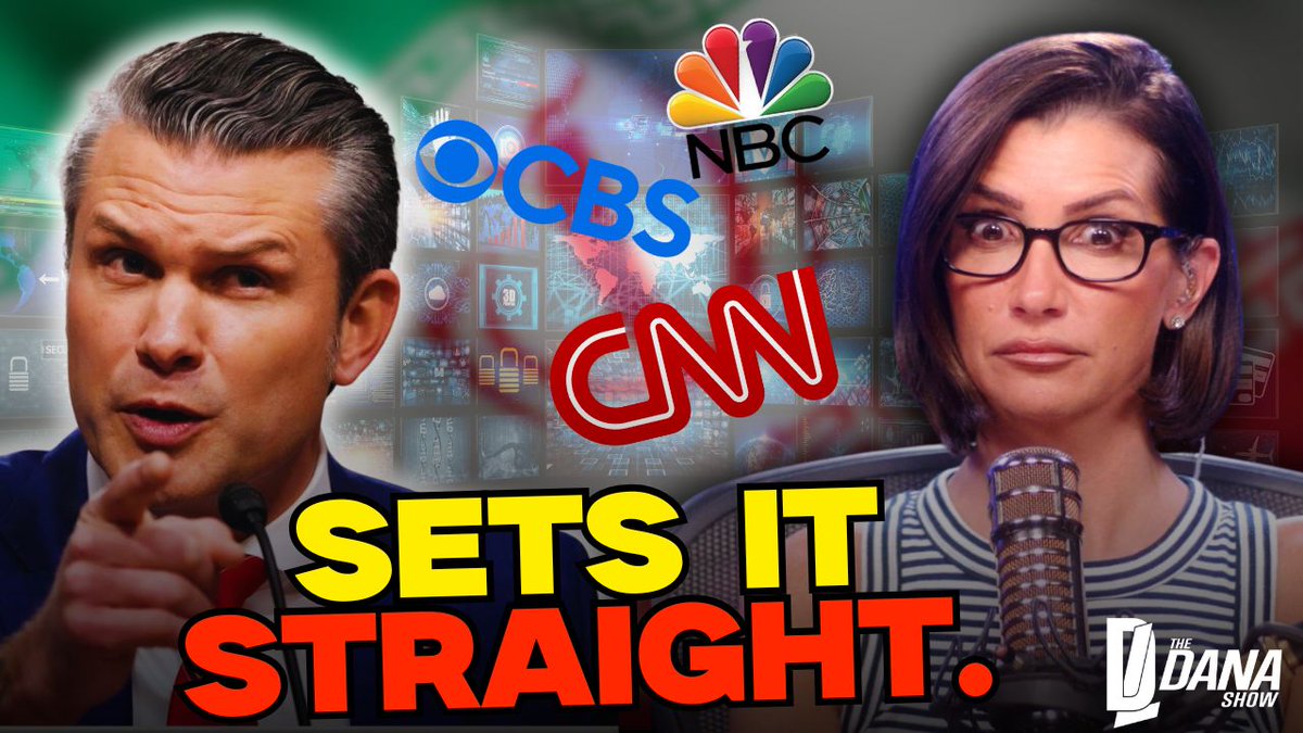 Today's Show: Hegseth DESTROYS Fake News, Jamaal Bowman's Cardiac Excuse &amp; Dan Patrick's Meltdown

LISTEN HERE: podcasts.apple.com/us/podcast/the…