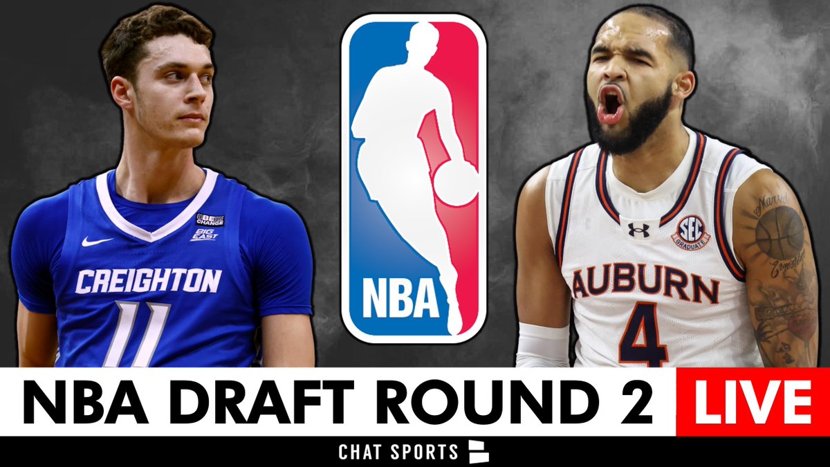 Chat Sports (@chatsports) on Twitter photo NBA Draft Round 2 - We're LIVE on YouTube for EVERY PICK of Round 2 of the 2025 NBA Draft!
<a href="/nic_rohloff/">Nic Rohloff</a> and <a href="/HGrahamNFL/">Harrison Graham</a> will break down EVERY PICK and trade that comes in today. The BEST NBA analysis anywhere!
Join us live NOW: youtube.com/watch?v=PXDCOkā¦
#NBADraft #NBA NBA Draft Round 2 - We're LIVE on YouTube for EVERY PICK of Round 2 of the 2025 NBA Draft!
<a href="/nic_rohloff/">Nic Rohloff</a> and <a href="/HGrahamNFL/">Harrison Graham</a> will break down EVERY PICK and trade that comes in today. The BEST NBA analysis anywhere!
Join us live NOW: youtube.com/watch?v=PXDCOkā¦
#NBADraft #NBA