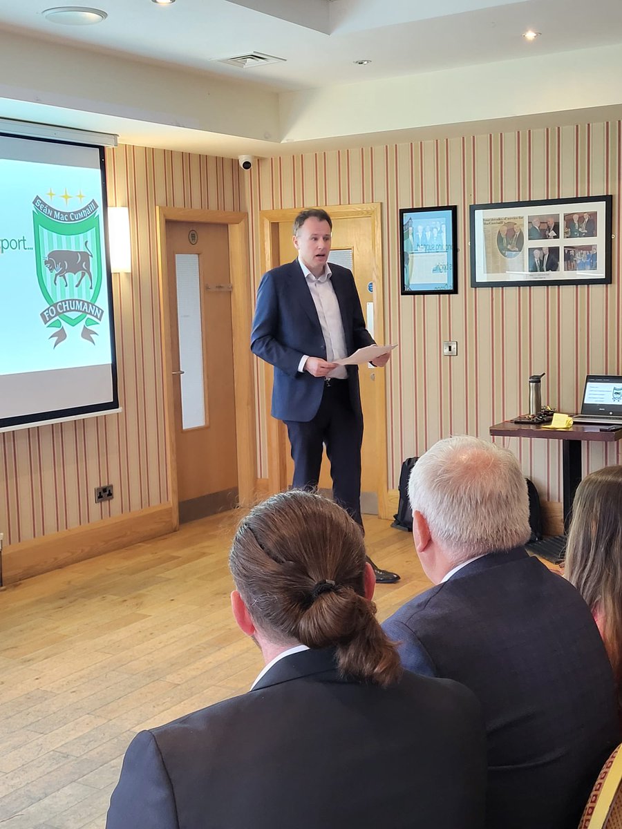 Congratulations to Sean MacCumhaills GAA Club on the opening of its wellbeing hub and the launch of the club app.

The hub will be a tremendous asset to the Ballybofey-based club.

This latest development was part funded to the tune of €26,822 by the Community Recognition.