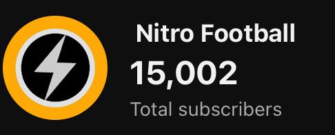Thanks for 15k on the main channel ⚡️