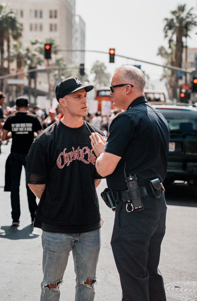 Police have become some of our best friends in recent ministry moments