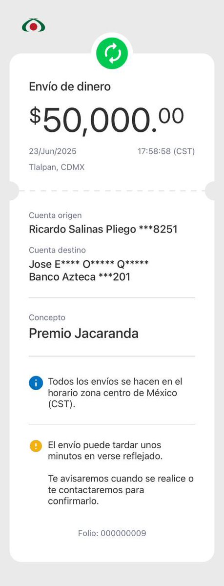 Jorge Nikaido (@jorgenikaidob) on Twitter photo Ya se realizaron los pagos a las mejores fotos de #JacarandaAzteca 🌸
Qué gusto ver tanto talento, creatividad y, sobre todo, buen ojo.
Necesitamos más espacios así: que celebren la belleza de las cosas.
Felicidades a <a href="/hectorvelazhv/">Héctor Velázquez</a>, elegida como la mejor foto de X. Ya se realizaron los pagos a las mejores fotos de #JacarandaAzteca 🌸
Qué gusto ver tanto talento, creatividad y, sobre todo, buen ojo.
Necesitamos más espacios así: que celebren la belleza de las cosas.
Felicidades a <a href="/hectorvelazhv/">Héctor Velázquez</a>, elegida como la mejor foto de X.