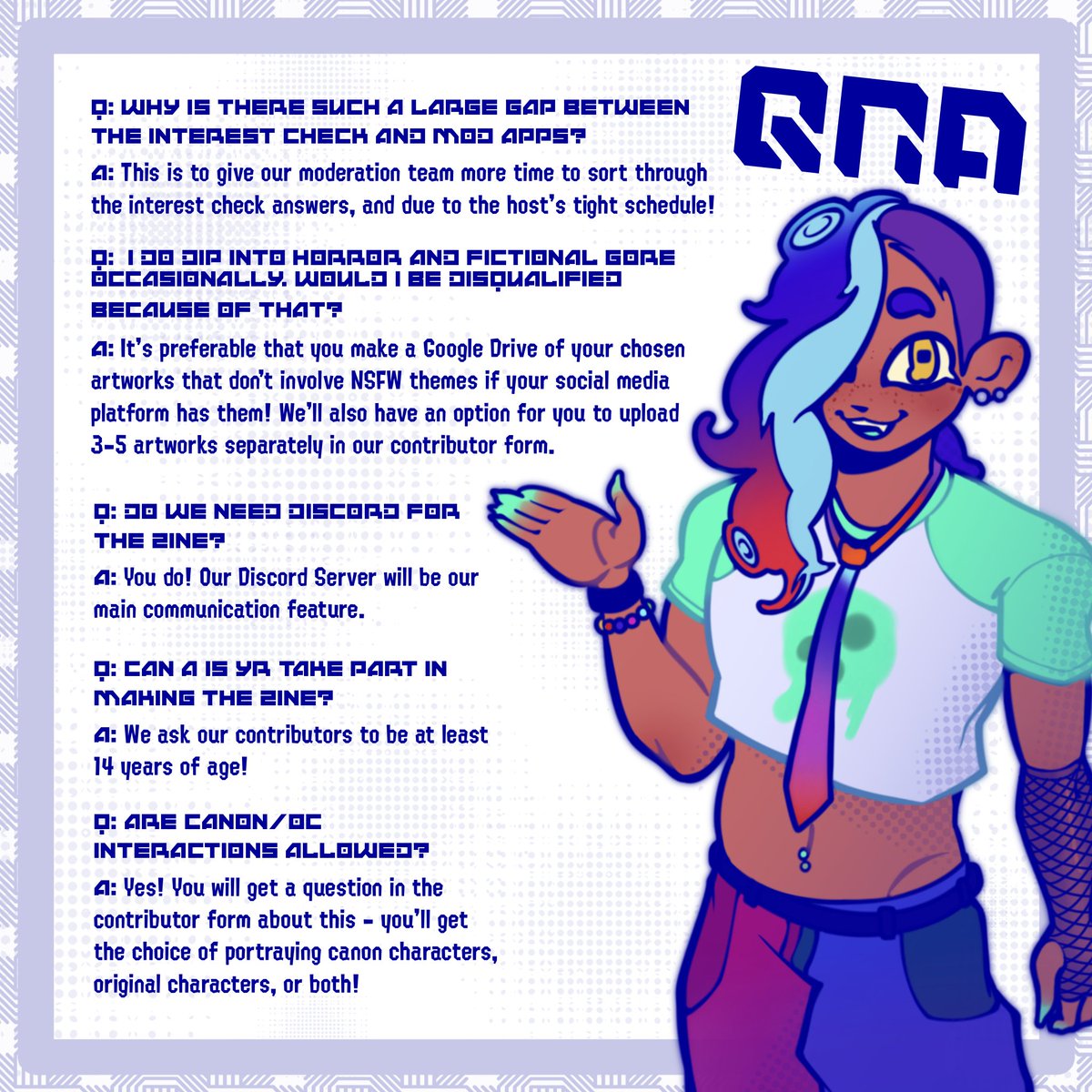 What better way to end the month off with our Interest Check results? Here’s a sneak peek into what YOU want to see in TURN IT UP! 

Any additional questions can be answered in our comment section - however, do check our Carrd linked in our bio for our FAQ!

#Splatoon