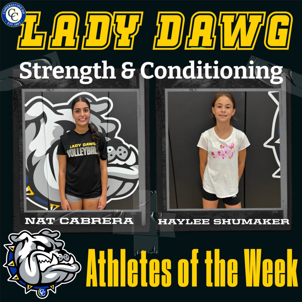GodawgnationC's tweet image. SAC Athletes of the Week