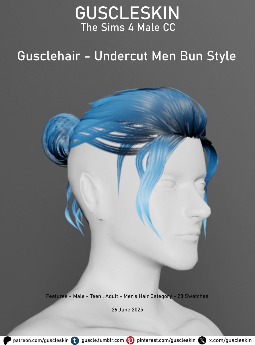 guscleskin's tweet photo. New Male CC #TheSims4 #Ts4Men #Ts4 https://t.co/jwMNlgdrRt