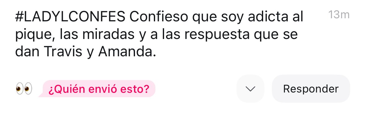LadyChismeldown's tweet photo. #LadyConfes
@ebanoenverso @AmandaBtty ¿Qué podéis decir al respecto? Os vigilo, queridos. https://t.co/hf8rDVjWXx