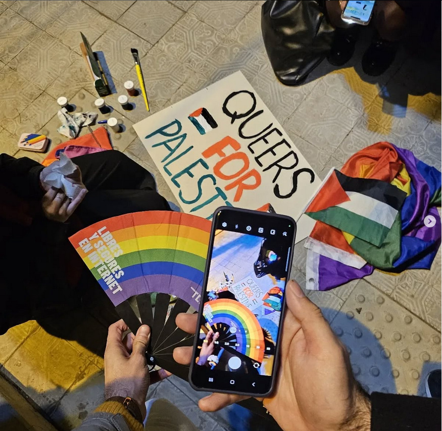 🌈🌈🌈¡¿Se acuerdan lo mucho que nos hallamos en las fiestas del orgullo del año pasado?! 🌈🌈🌈
🫶🏼✨Este sábado nos volveremos a encontrar marchando, bailando y defendiendo nuestros derechos✊🏻.
📍Si nos ves, acercate pues para saber más sobre seguridad e higiene digital.