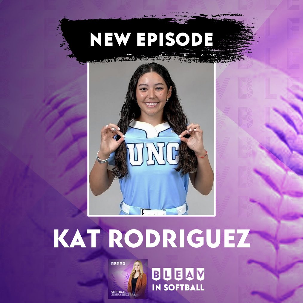 Bleav In Softball Podcast (@bleavinsoftball) on Twitter photo 🐏 NEW EPISODE 🐏
Host <a href="/JennaBecerra01/">Jenna Becerra</a> chats with <a href="/UNCSoftball/">Carolina Softball</a> All American and Orlando Monarchs rookie <a href="/_kathayyy/">Kat Rodriguez</a> about her <a href="/NCAASoftball/">NCAA Softball</a> journey, going pro, representing <a href="/Colombia/">Colombia</a> internationally, and more.
🎙️🎥 Get it anywhere, including YouTube!
linktr.ee/bleavinsoftball 🐏 NEW EPISODE 🐏
Host <a href="/JennaBecerra01/">Jenna Becerra</a> chats with <a href="/UNCSoftball/">Carolina Softball</a> All American and Orlando Monarchs rookie <a href="/_kathayyy/">Kat Rodriguez</a> about her <a href="/NCAASoftball/">NCAA Softball</a> journey, going pro, representing <a href="/Colombia/">Colombia</a> internationally, and more.
🎙️🎥 Get it anywhere, including YouTube!
linktr.ee/bleavinsoftball