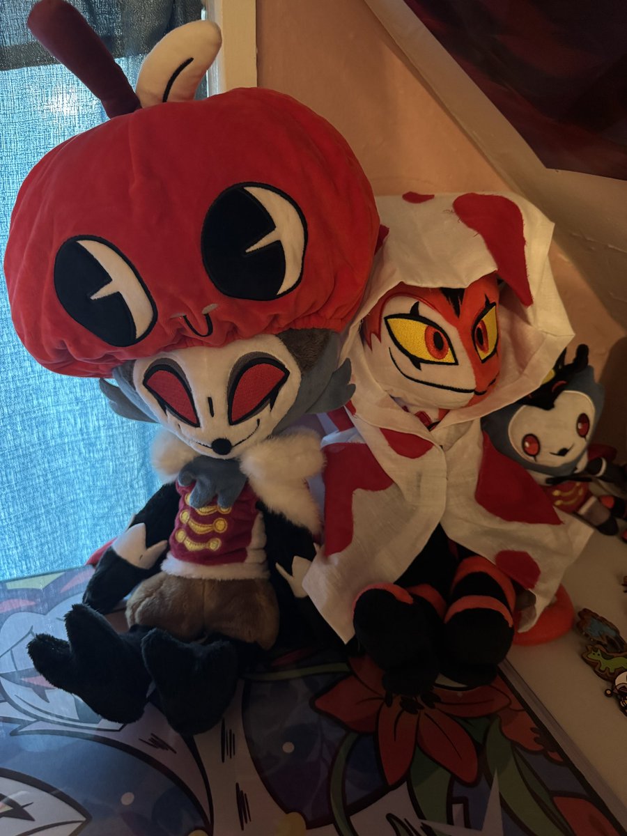 my premium plushes are dressed to the nines in this house.