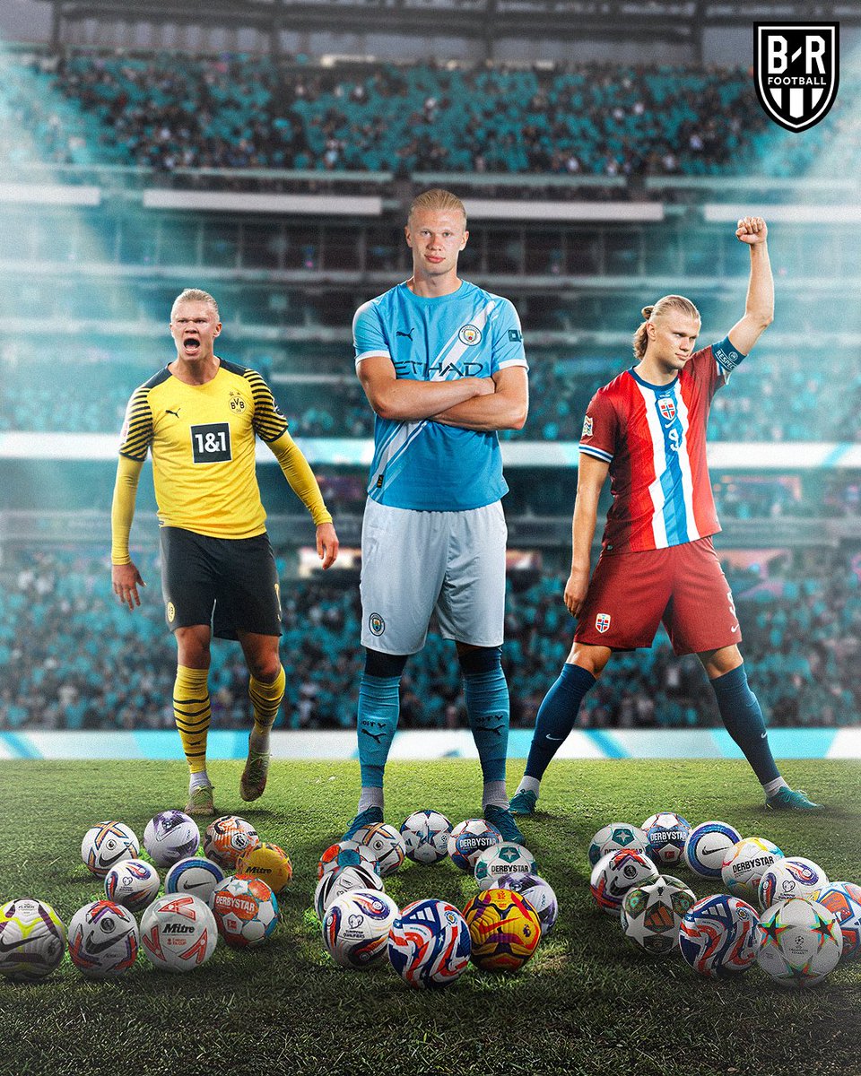 ERLING HAALAND SCORES HIS 300TH CAREER GOAL.

He's 24 years old. 🇳🇴