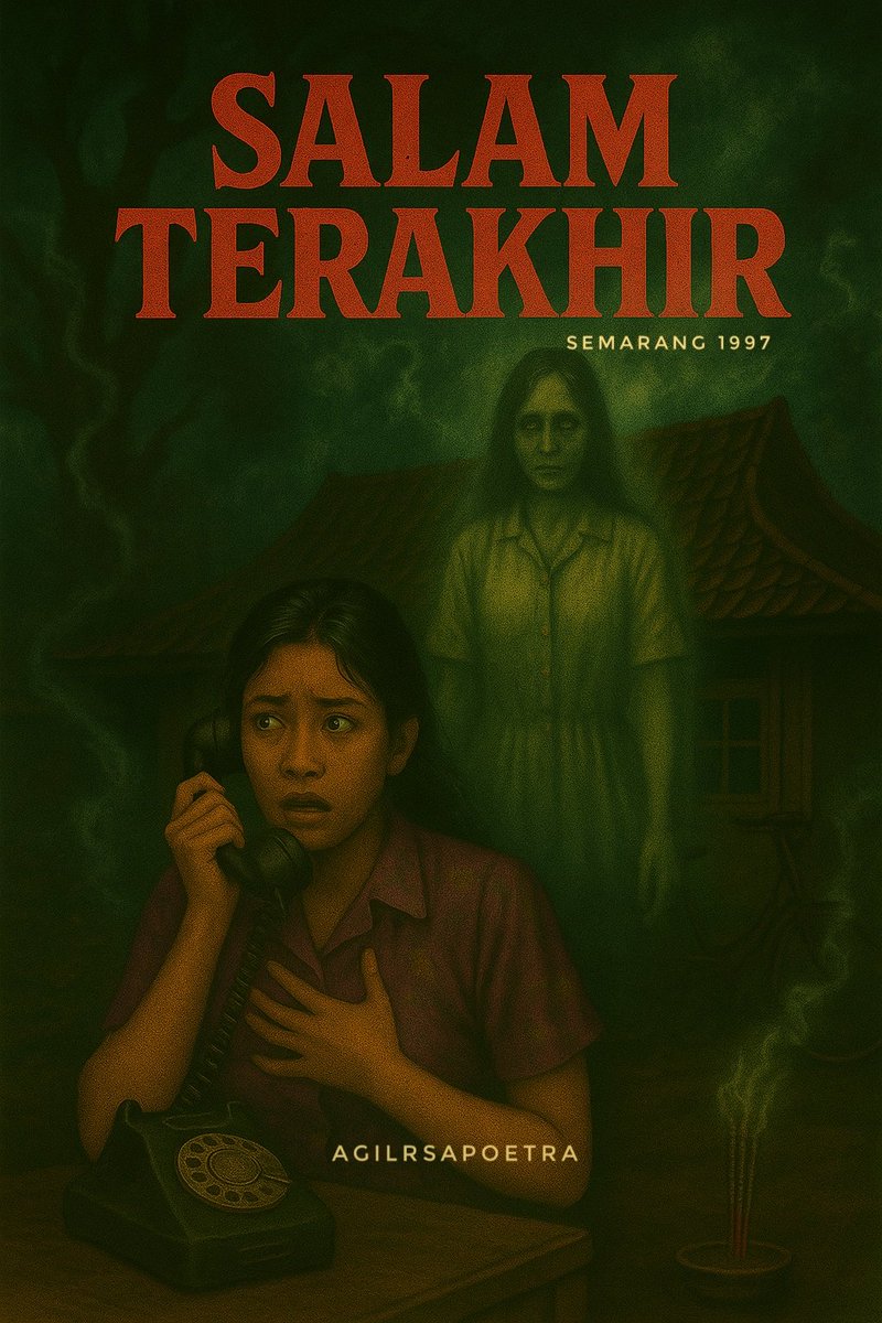 AgilRSapoetra's tweet photo. SALAM TERAKHIR

Semarang 1997

@bacahorror @IDN_Horor @menghorror https://t.co/KdOdKoowNp