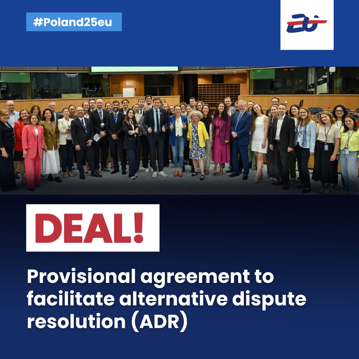 Council and Parliament reach a provisional agreement to facilitate alternative dispute resolution - resolving disputes at lower costs between consumers and traders.

ADR procedures will be more accessible and better suited to the digital age.