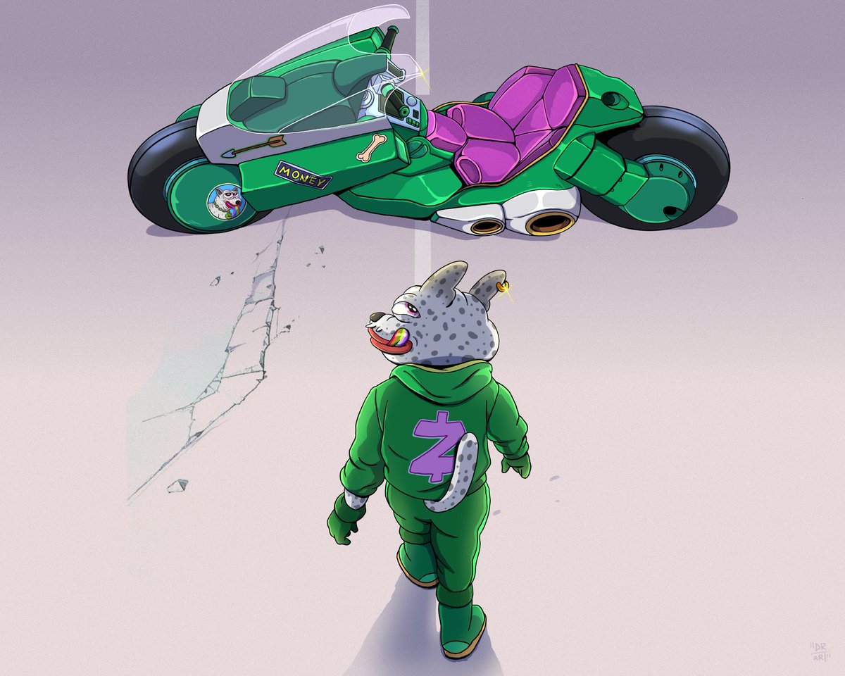 DRArtist9's tweet photo. $Zeus doesn’t chase the moon.
He rides lightning. ⚡
@zeuscoineth_ is not just a meme — it’s a movement! 🏍️🐶
#ZeusCoin #MemeCoin #CryptoArt #cc8 https://t.co/TLNtntOAm7