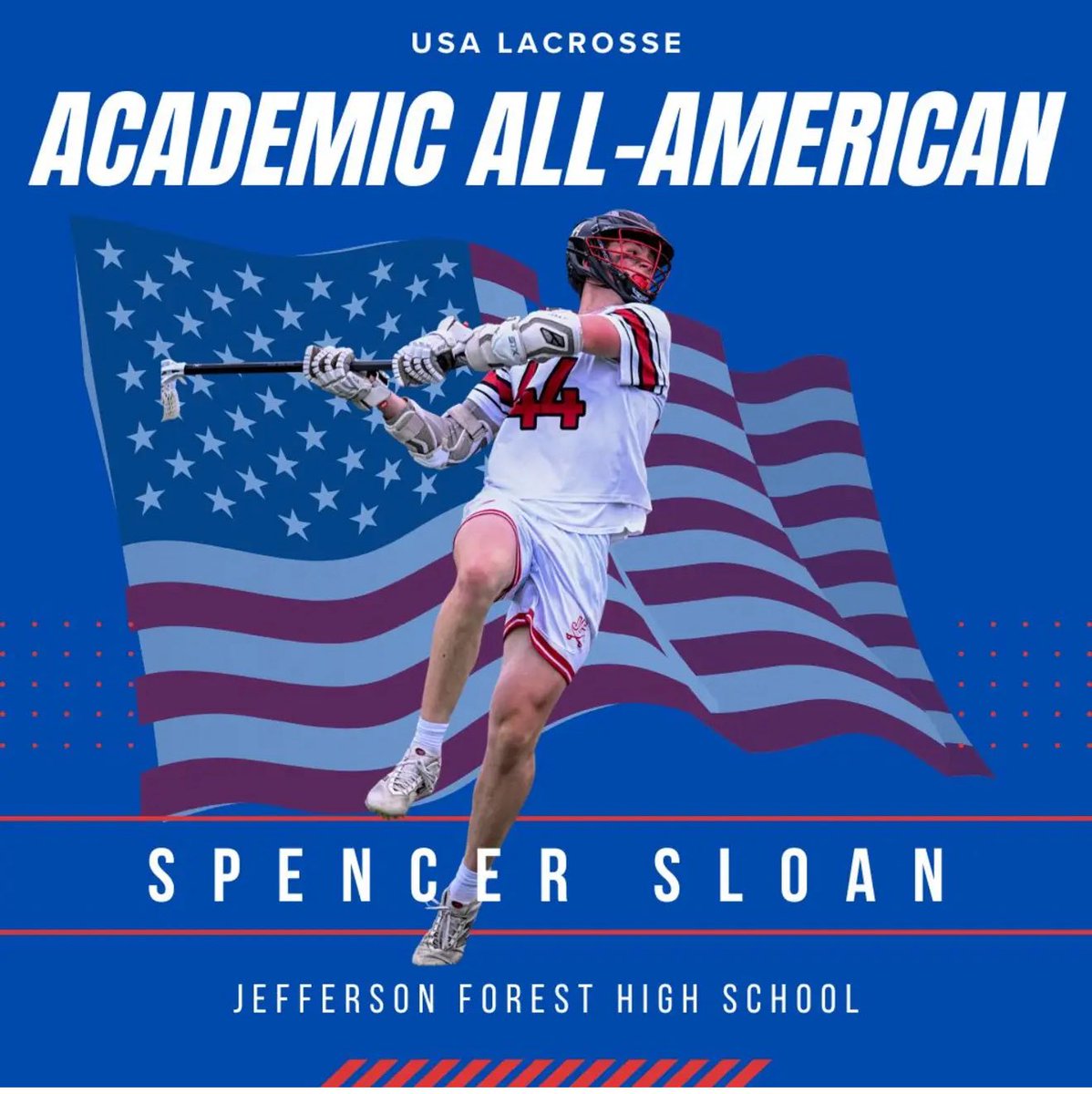 Honored to be selected as a USA Lacrosse Academic All-American!
